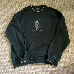 Vintage golf sweatshirt xl